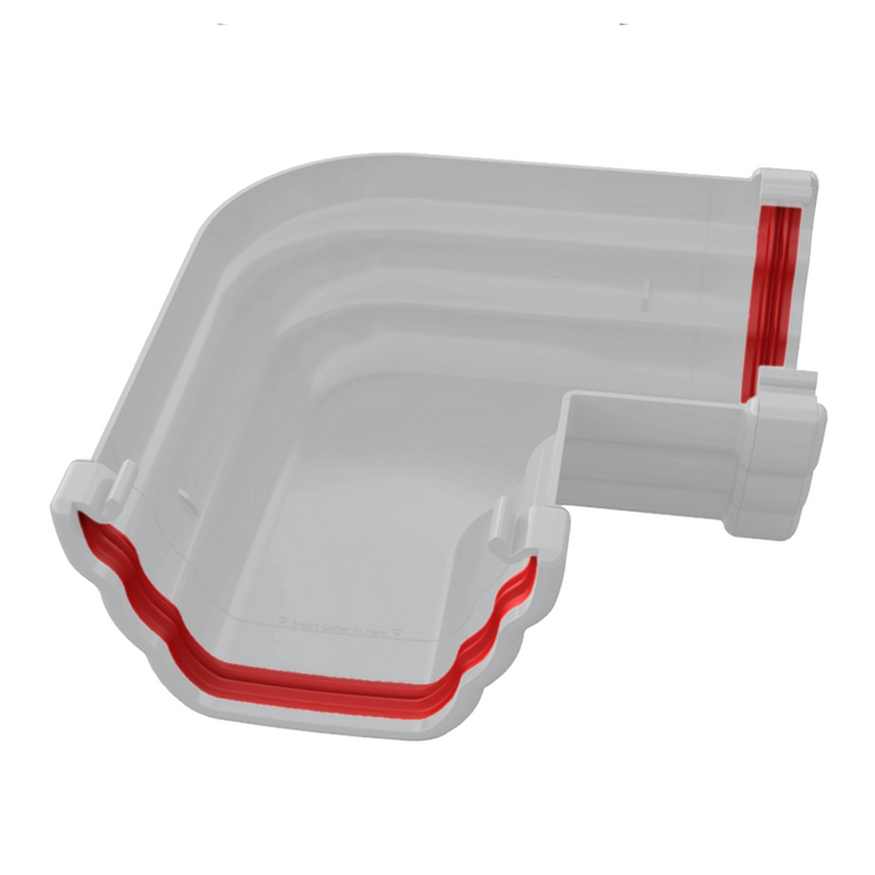 Freeflow OGEE Style 90 Degree Gutter Angle