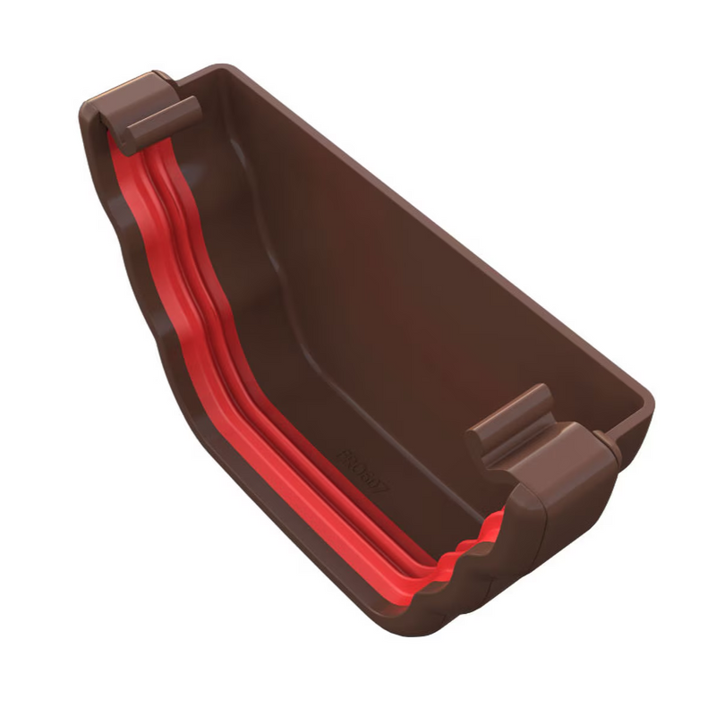 Freeflow OGEE Style 135mm Plastic Gutter External Stop End