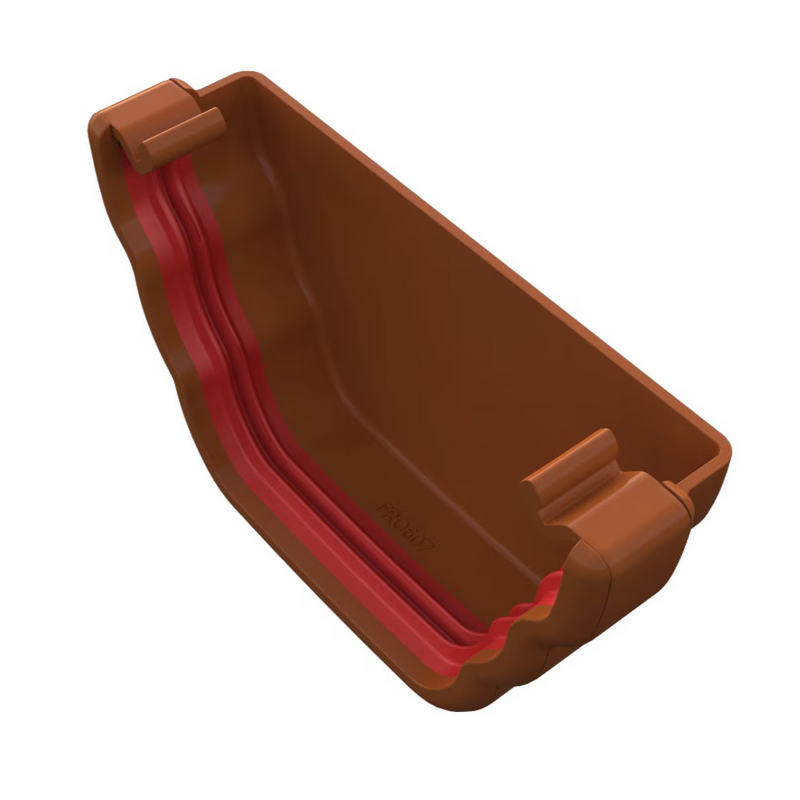 Freeflow OGEE Style 135mm Plastic Gutter External Stop End