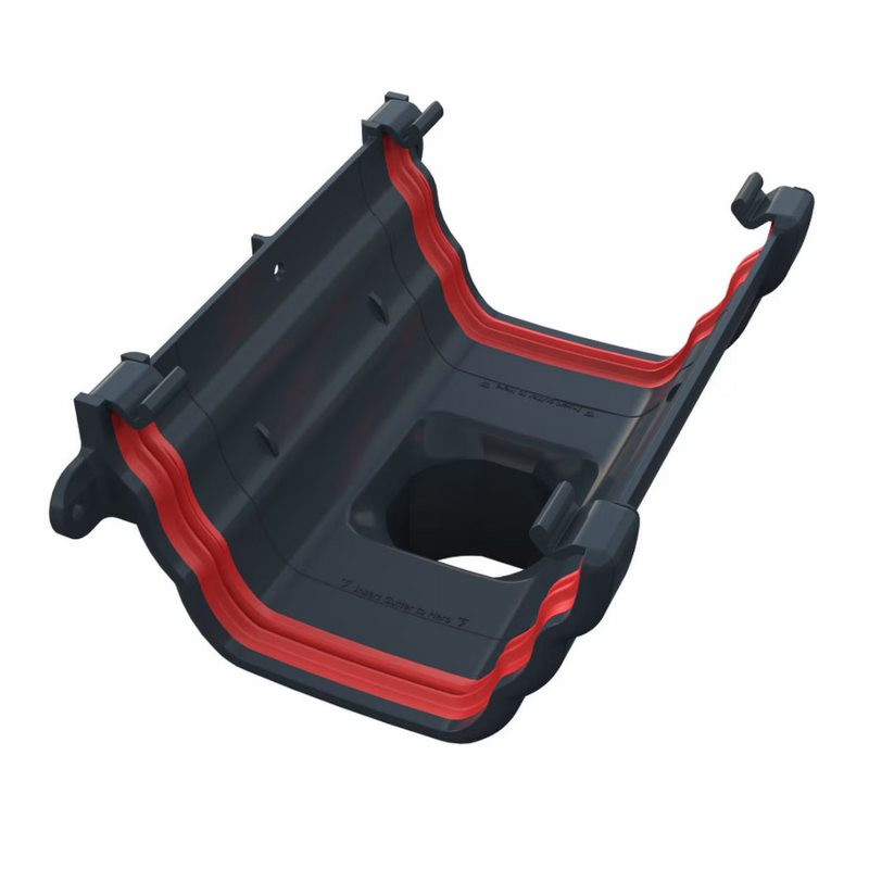Freeflow OGEE Style 135mm Plastic Running Outlet