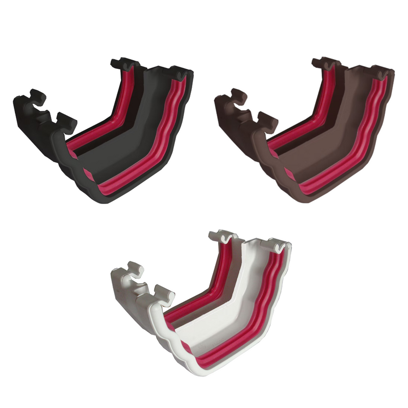 Freeflow OGEE to Square Gutter Adaptor