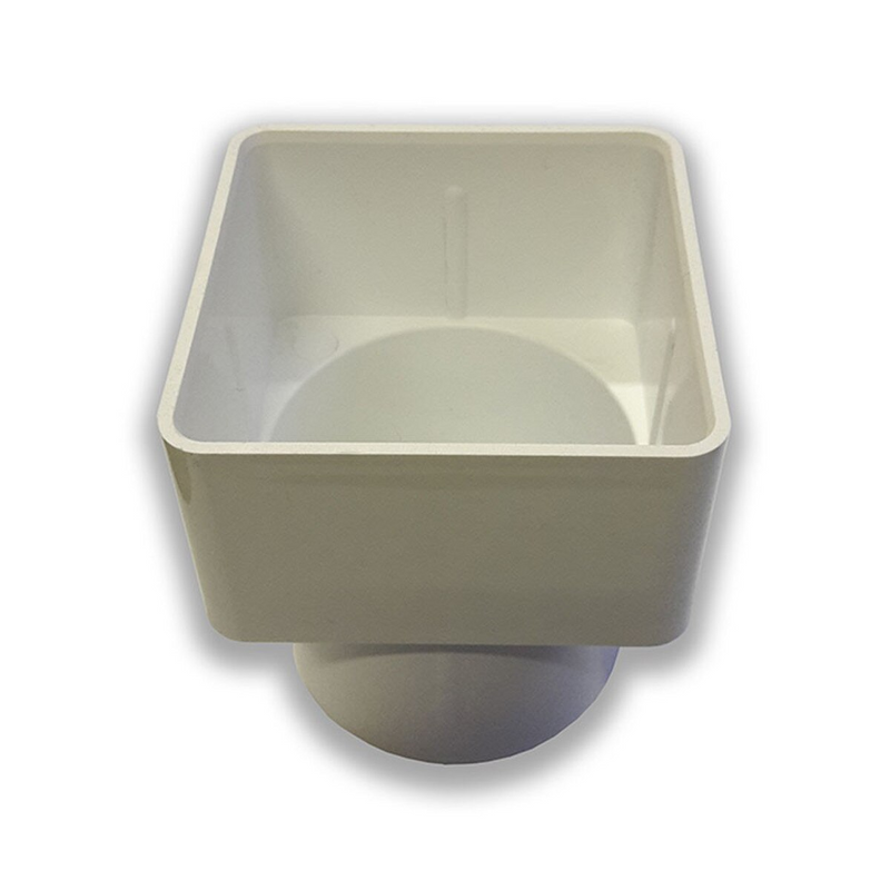 Freeflow Square to Round Pipe Adaptor