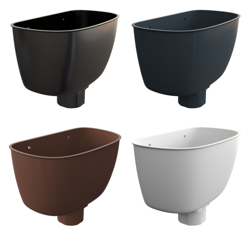 Freeflow Plastic Hopper Box (Round or Square Downpipes)