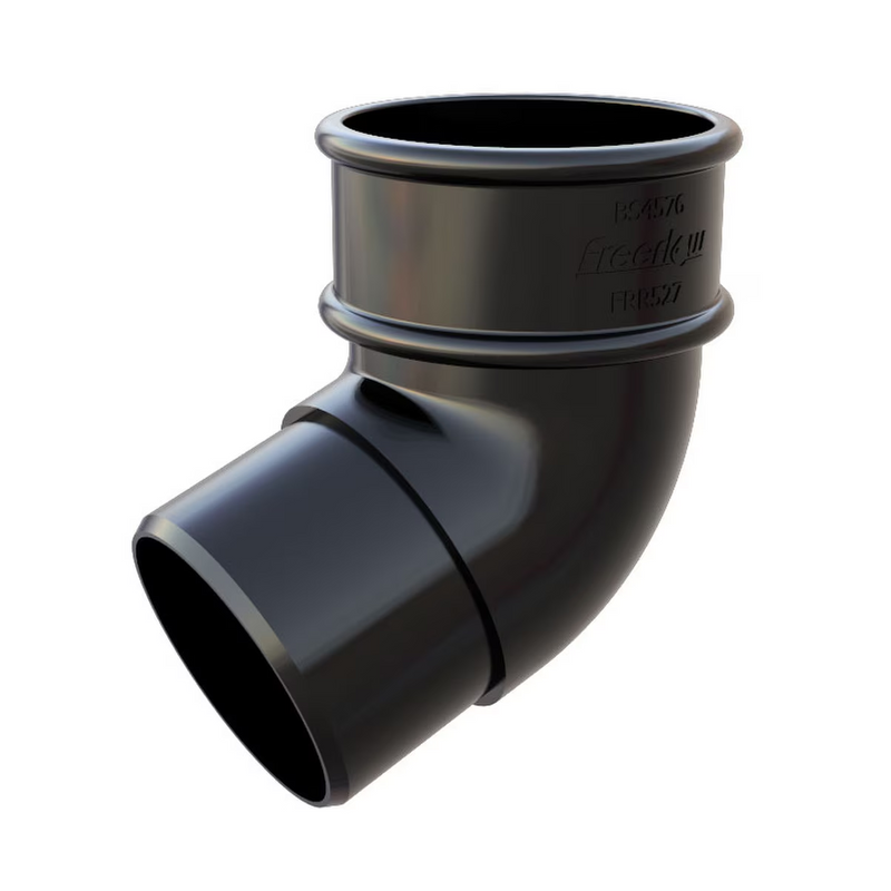 Freeflow Round Style 68mm Plastic 112 Degree Offset Bend