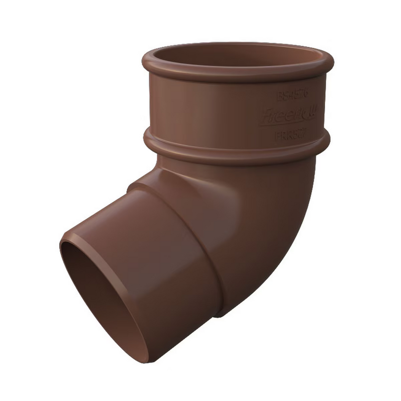 Freeflow Round Style 68mm Plastic 112 Degree Offset Bend