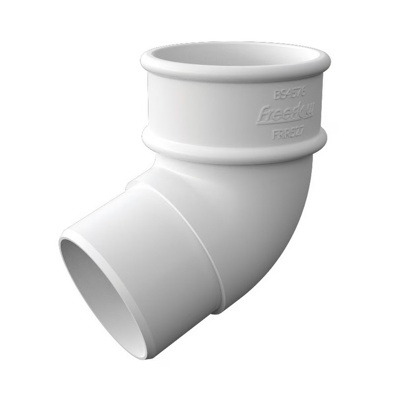 Freeflow Round Style 68mm Plastic 112 Degree Offset Bend