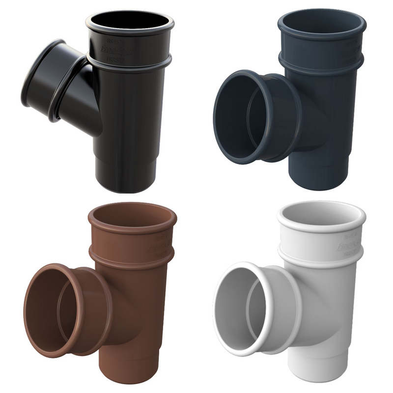 Freeflow Round Style 68mm Plastic 112 Degree Branch