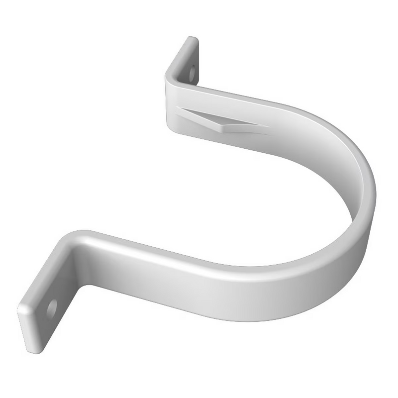 Freeflow Round Style 68mm Pipe Clip (Flush)