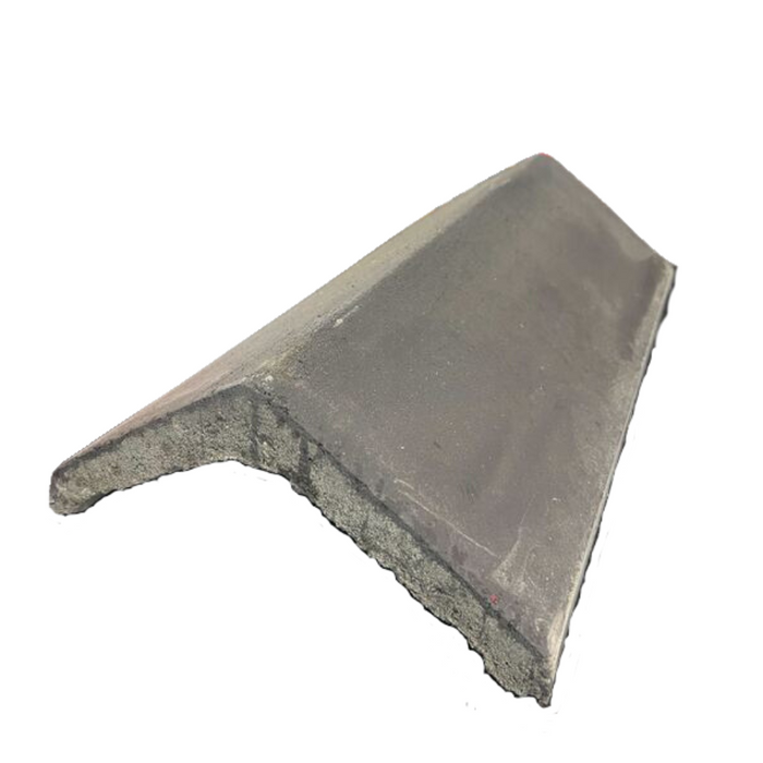 Plain Angle (No Collar) Concrete Ridge Tile