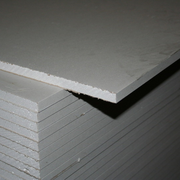 An image showing a close up image of Plasterboard Wallboard Sheets