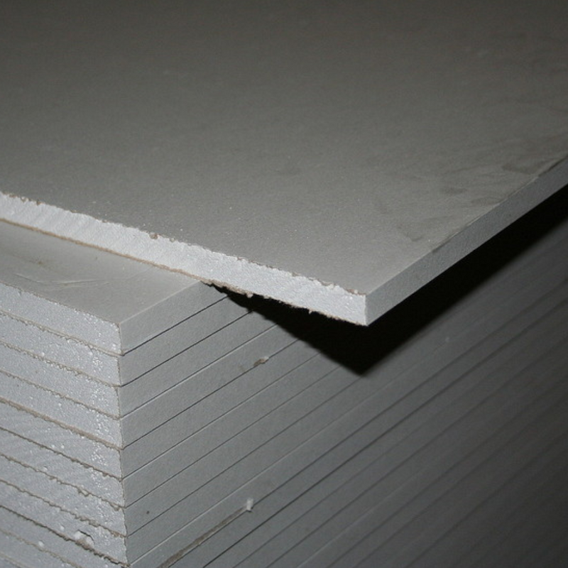 An image showing a close up image of Plasterboard Wallboard Sheets