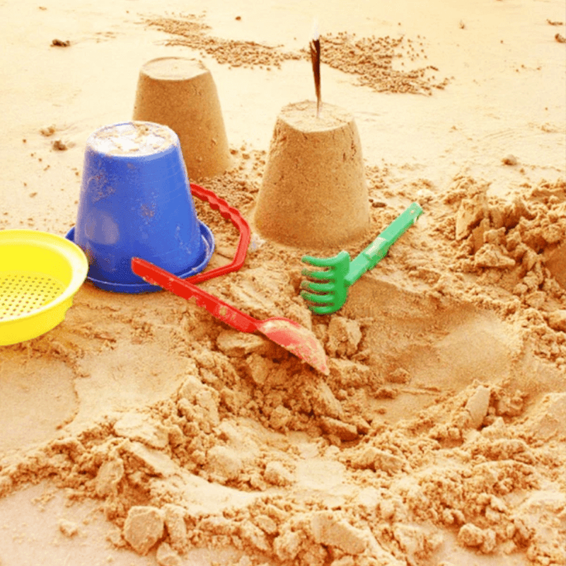 Image of fine and light coloured Children's Play sand, ideal for fake beaches and sand pits.