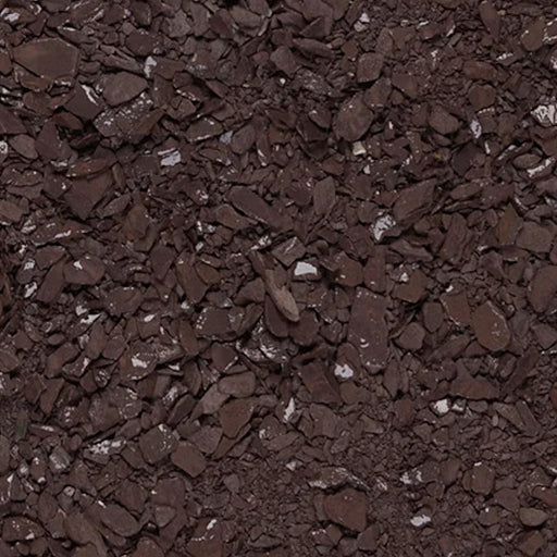 An image showing Plum Slate Path 0-12mm Stone Aggregate Chippings.