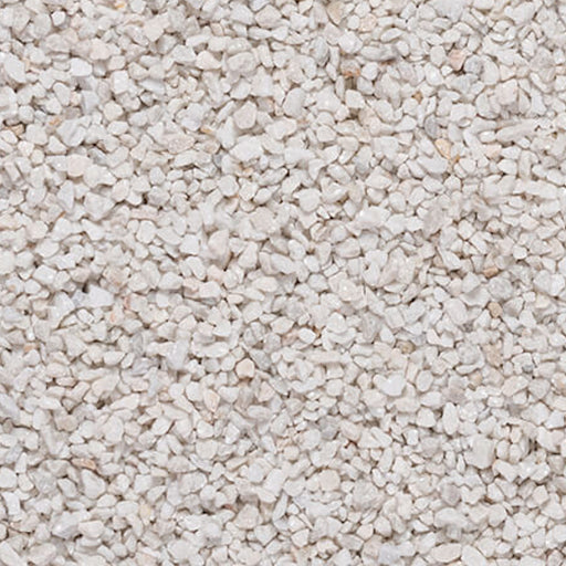 An image showing Polar White Dashing Gravel Stone Aggregate Chippings