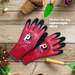 An image of Red Predator Atlantic Watersafe Latex Waterproof Gloves showing they can be used for lighter and garden work aswell.