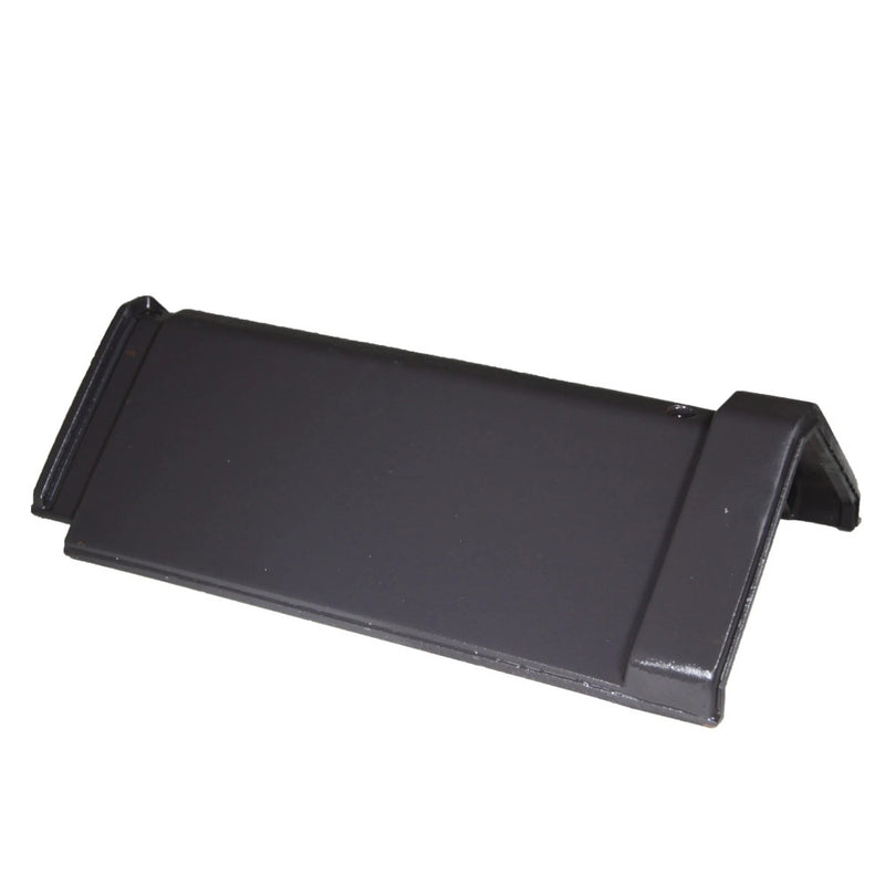 An image showing a Premium Clay Universal Angle Capped Ridge 90 / 135 Degree in Black