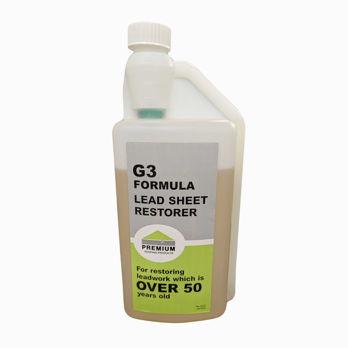 An image of a Premium G3 Lead Restorer bottle in 1 Litre