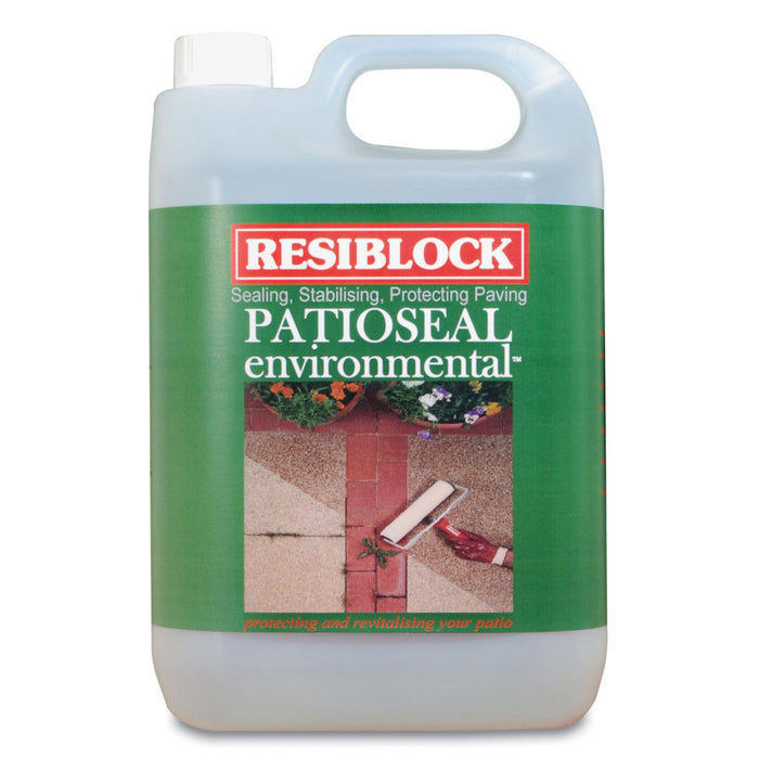 An image of Resiblock Environmental Patio Seal in a 5 litre tub