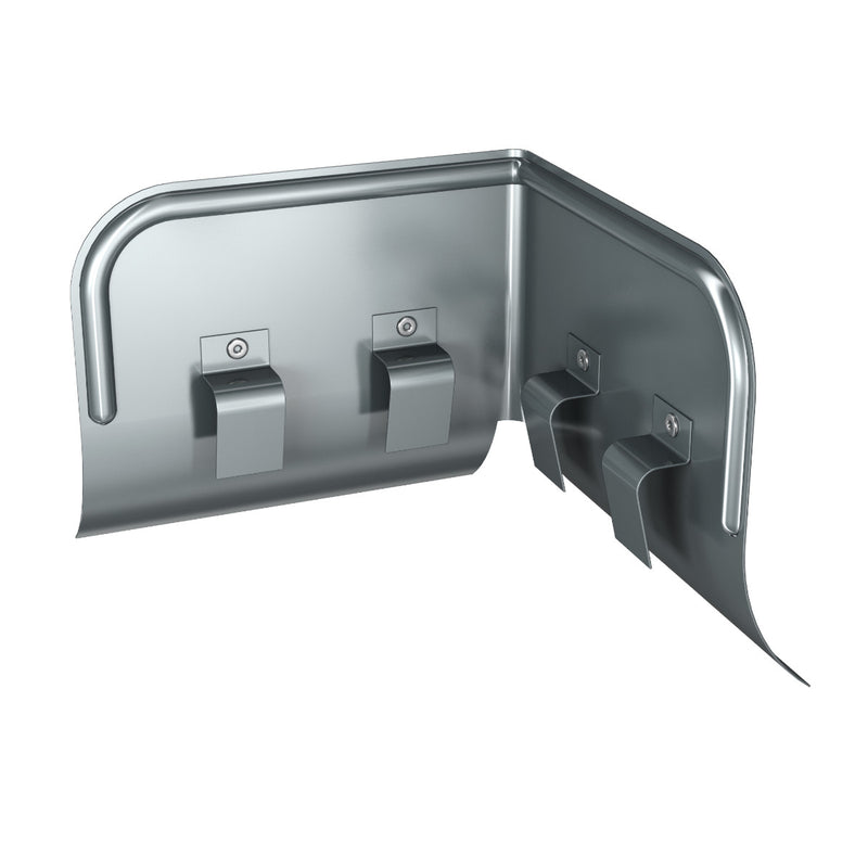 Roofart Steel Corner 90 Degree Overflow Protector - 125mm - PP