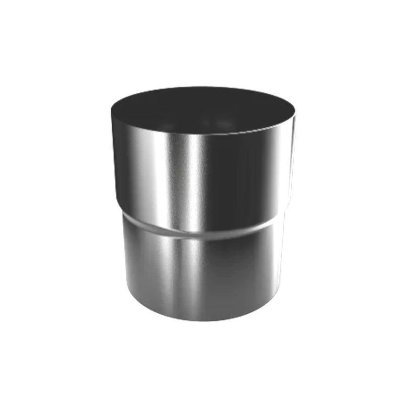 RoofArt Steel Downpipe Connector - 87mm - MB