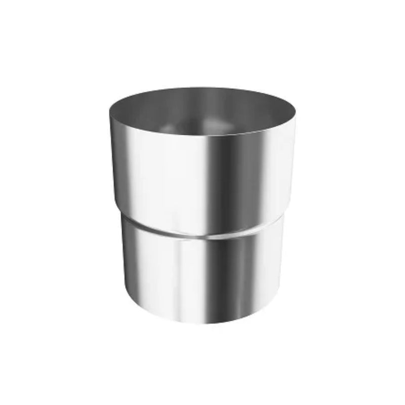 RoofArt Steel Downpipe Connector - 87mm - MB
