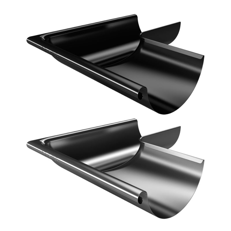 RoofArt External Half Round Gutter Corner 90 or 135 Degree - 150mm - KE