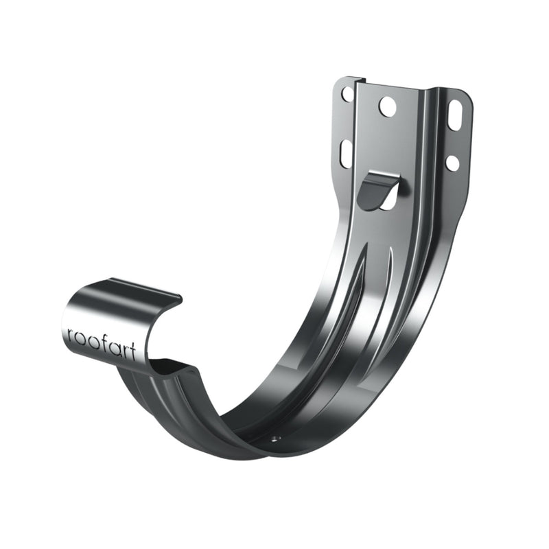RoofArt Steel Half Round Universal Bracket for Fascia - 125mm - PPC