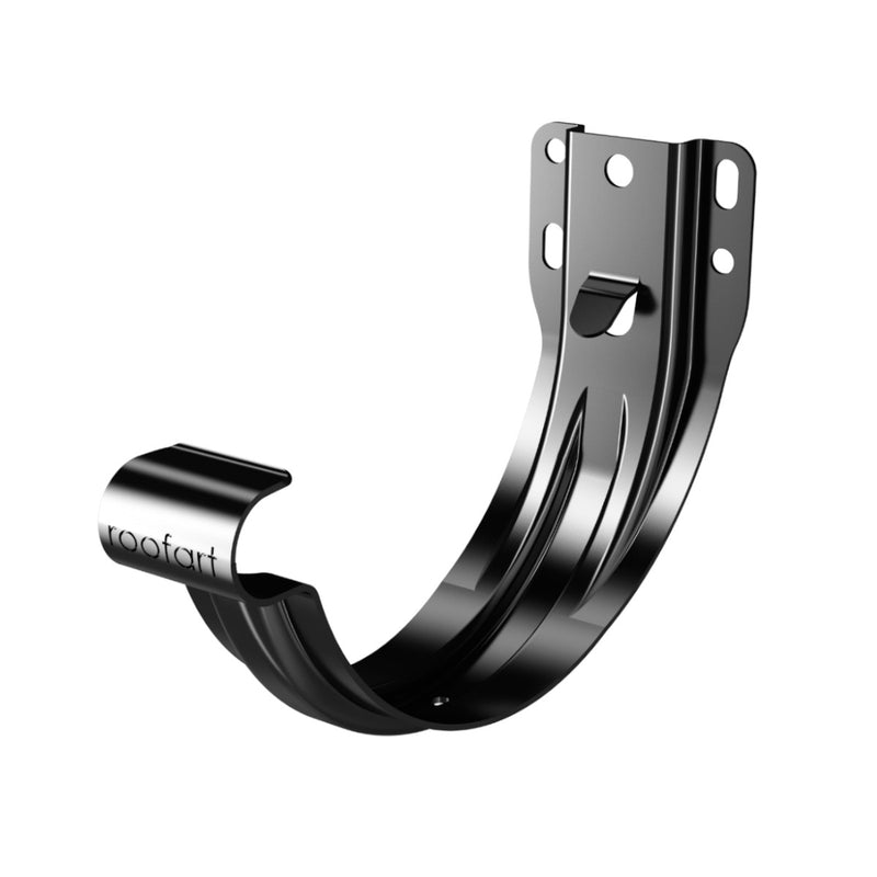 RoofArt Steel Half Round Universal Bracket for Fascia - 150mm - PPC