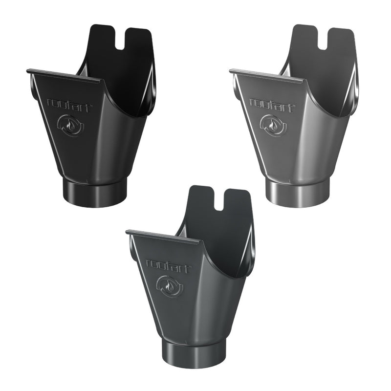 RoofArt Steel Gutter Outlet - 125mm to 87mm - RA