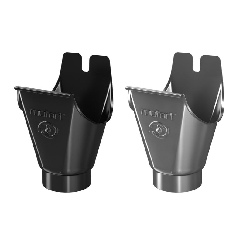 RoofArt Steel Gutter Outlet - 150mm to 100mm - RA