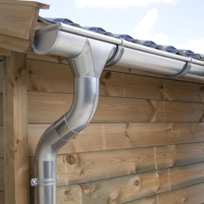 RoofArt Steel Gutter Outlet - 125mm to 87mm - RA