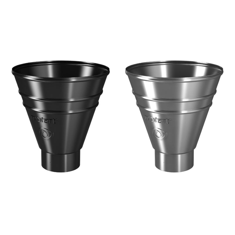 RoofArt Steel Round Hopper - 100mm - PC