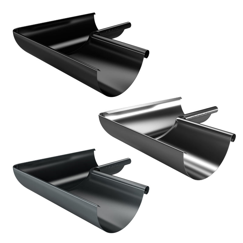 RoofArt Internal Half Round Gutter Corner 90 or 135 Degree - 125mm - KI