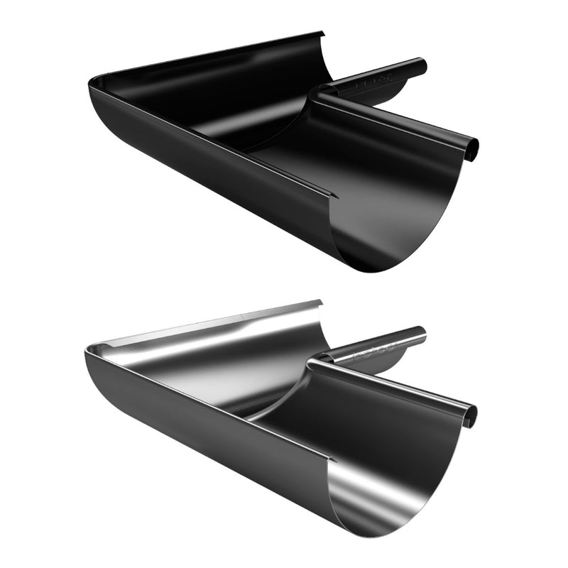 RoofArt Internal Half Round Gutter Corner 90 or 135 Degree - 150mm - KI