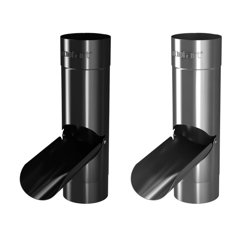 RoofArt Steel Manual Rainwater Diverter - 100mm - EC
