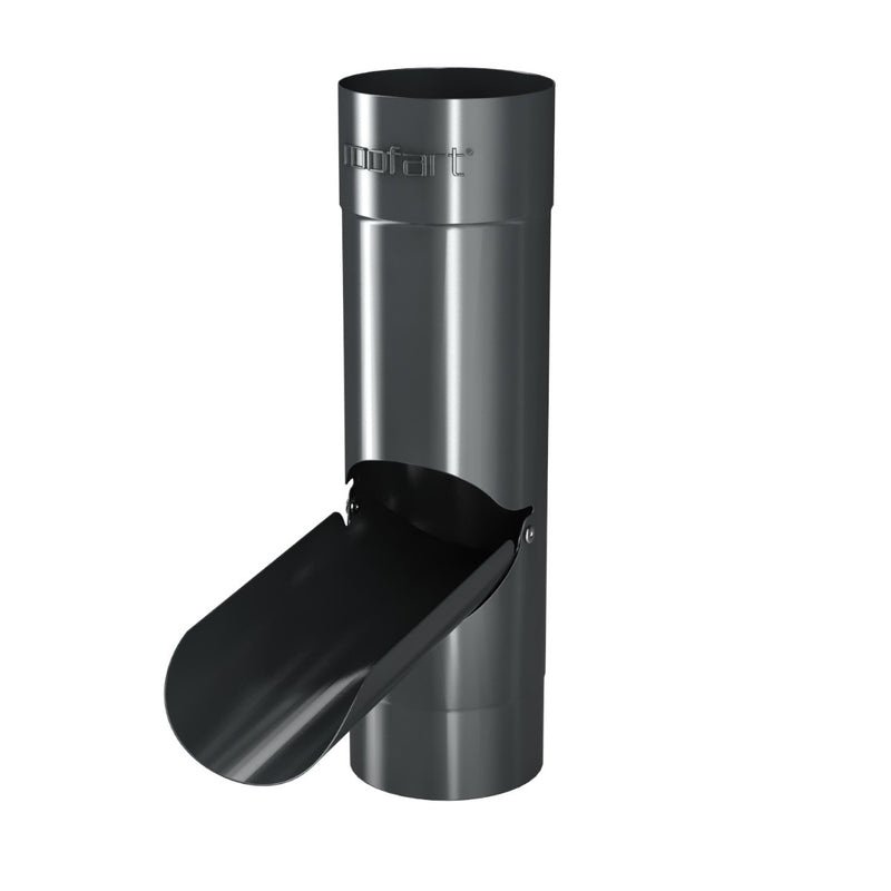 RoofArt Steel Manual Rainwater Diverter - 87mm - EC