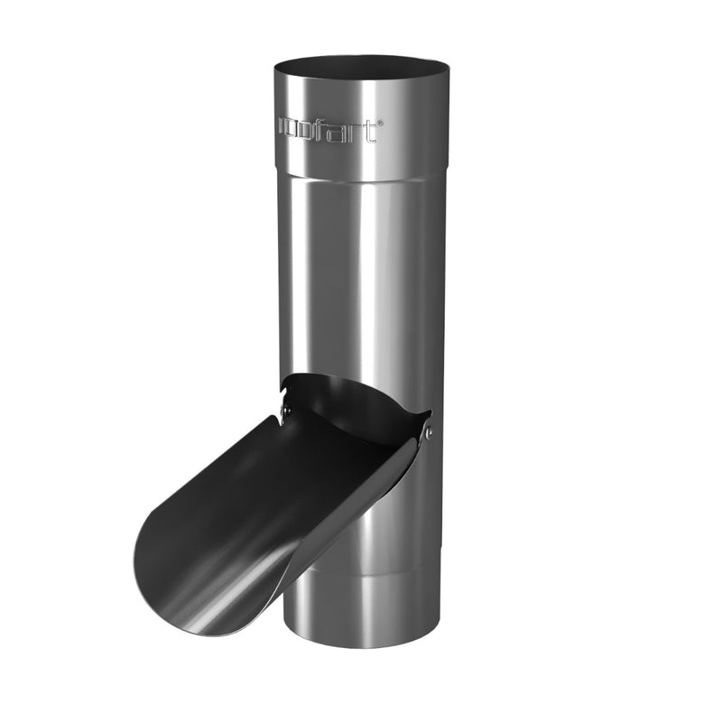 RoofArt Steel Manual Rainwater Diverter - 87mm - EC