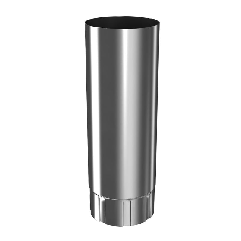RoofArt Steel 3.0m Long Downpipe - 100mm - BU