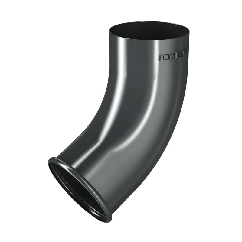 RoofArt Steel 60 Degree Downpipe Shoe - 87mm - CE