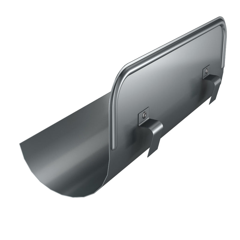 Roofart Steel Straight Overflow Protector - 125mm - PP
