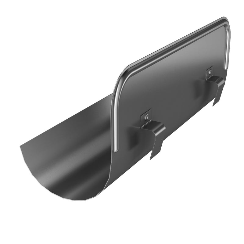 Roofart Steel Straight Overflow Protector - 125mm - PP