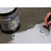 An image of bond it SealAcryl 5kg being applied to a surface with a paint brush