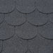 An image of the Supaflex Fishscale Singles in Midnight Black