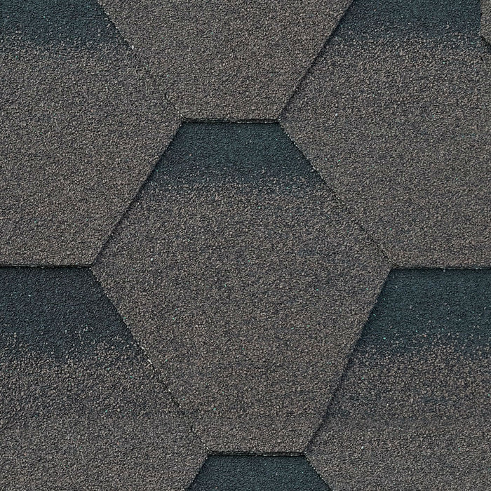 An image of the Supaflex Hexagonal Singles in Autumn Brown