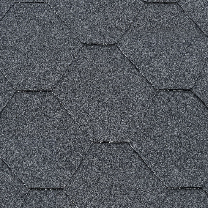 An image of the Supaflex Hexagonal Singles in Midnight Black