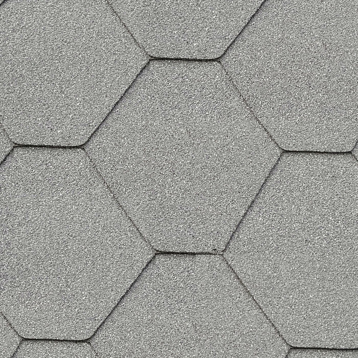 An image of the Supaflex Hexagonal Singles in Slate Grey