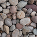 An image of Scottish Pebbles, 20-40mm-20kg when they are dry, which shows them more pale.