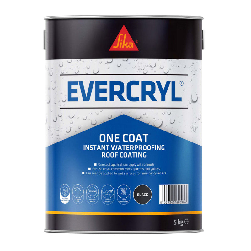 An image showing a tin of Sika Evercryl One Coat Roof Repair