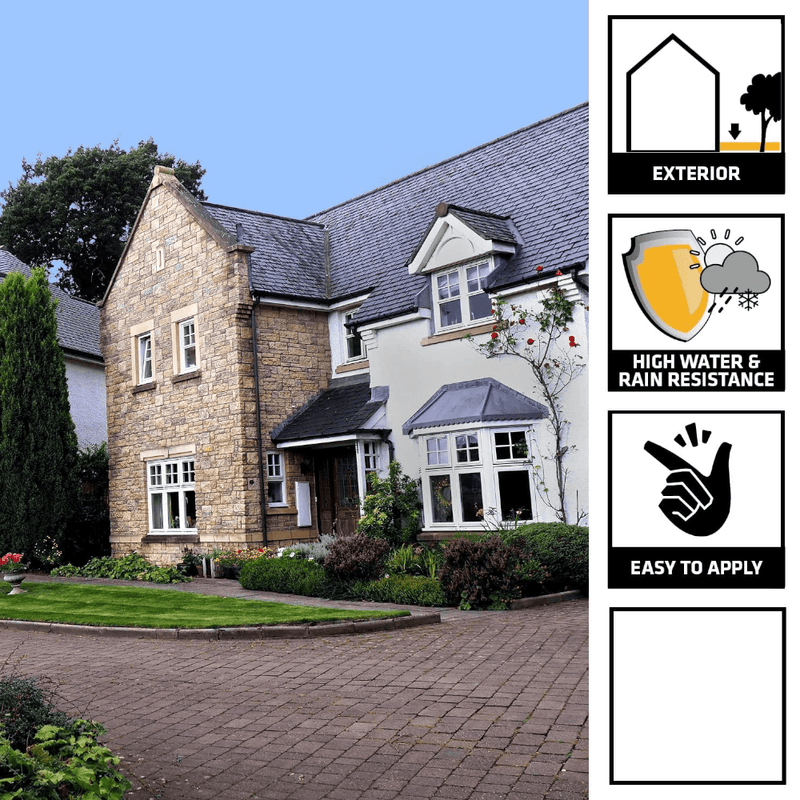 An image of some of the features of Sika Path & Patio seal