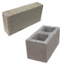 An image of a Concrete Builders Solid and Hollow Breeze Block / Cinder Block.